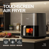 Friteuse à air MIUI 5 L : repas sains et croustillants, commande tactile et format familial